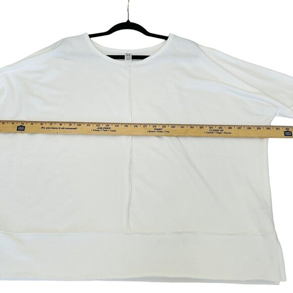 Spanx Perfect Length Top Dolman 3/4 Sleeve Ivory - Picture 8 of 14